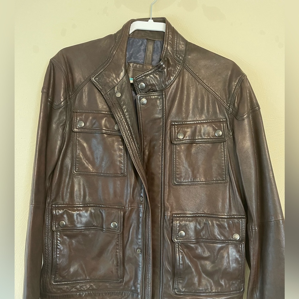 Brown Leather Jacket